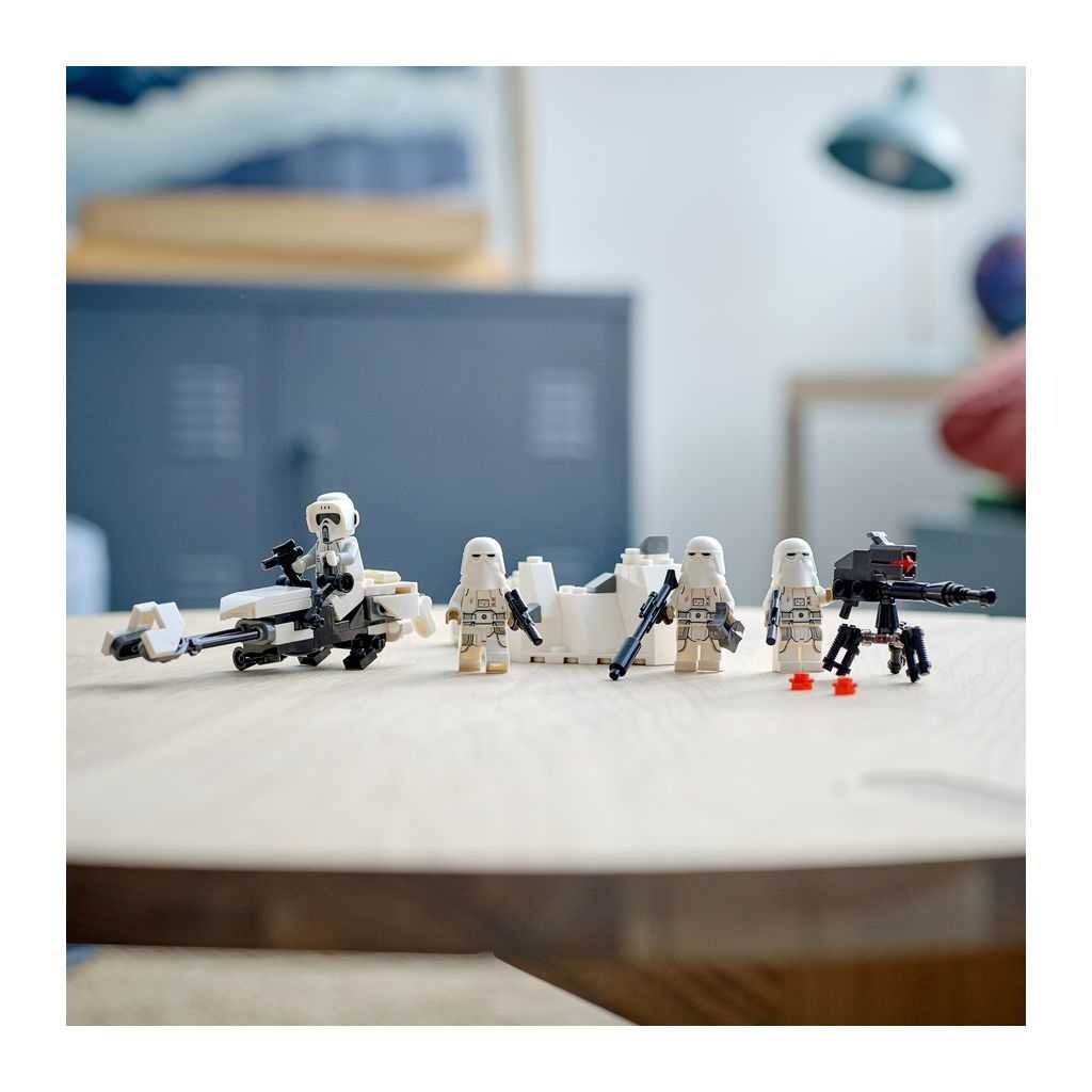 Star Wars Lego Pack de Combate: Soldados de las Nieves Edades 6+ # 75320 Artículo 105 Piezas | UNP-086152